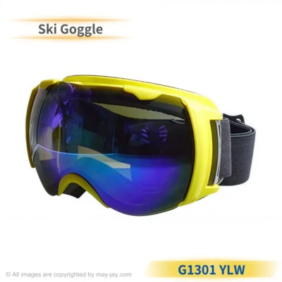 G1301 YLW Ski Goggles